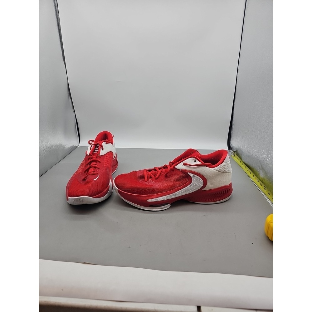 Nike Zoom Freak 5 Basketball Shoes Red White Black Giannis Size 14 DX6652-602